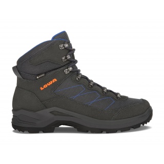 Lowa Hiking Shoes Taurus Pro Mid GTX (All Terrain, Suede, Waterproof) Anthracite Grey Men